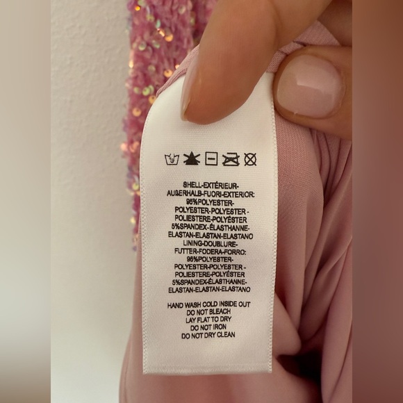 Helsi Abby Sequin Halter Minidress - Picture 7 of 8